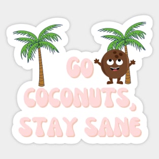 Coconut Funny Sticker